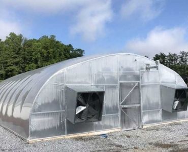 Big greenhouse ventilation