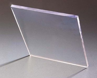 Clear polycarbonate panel