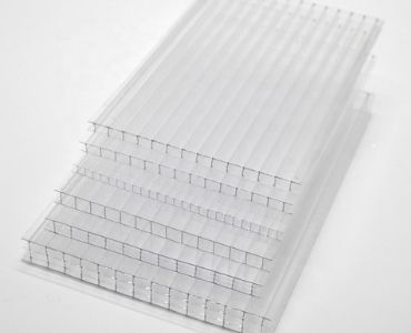 Clear polycarbonate panels