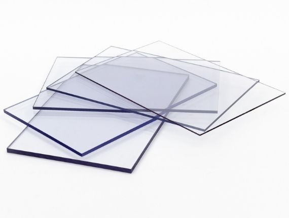 Clear polycarbonate panels
