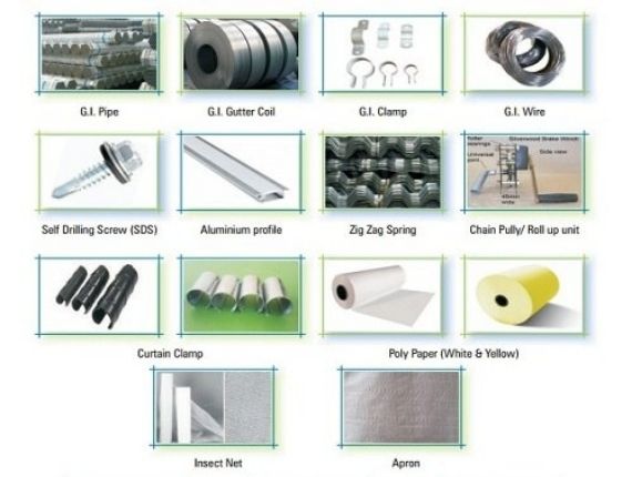 Farm greenhouse accessories