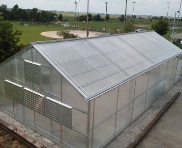 Farm polycarbonate greenhouse panels