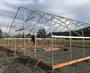 Industrial Greenhouse Installation Process