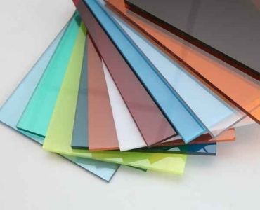 Multicolored polycarbonate panels 2