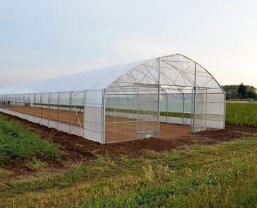Newly Installed Polycarbonate Greenhouse