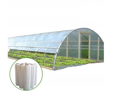Big plastic film greenhouse lighting
