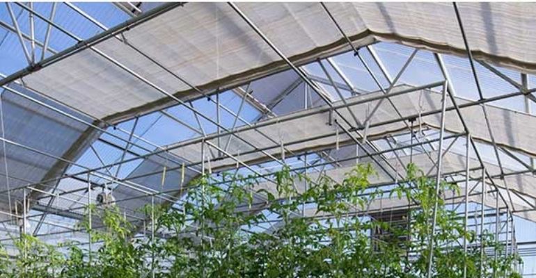 hydroponic shade cloth