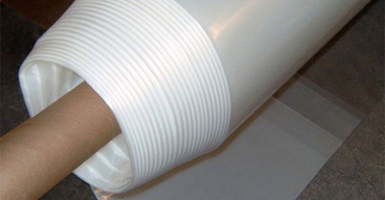 plastic film installation