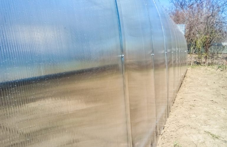 Plastic made of polycarbonate