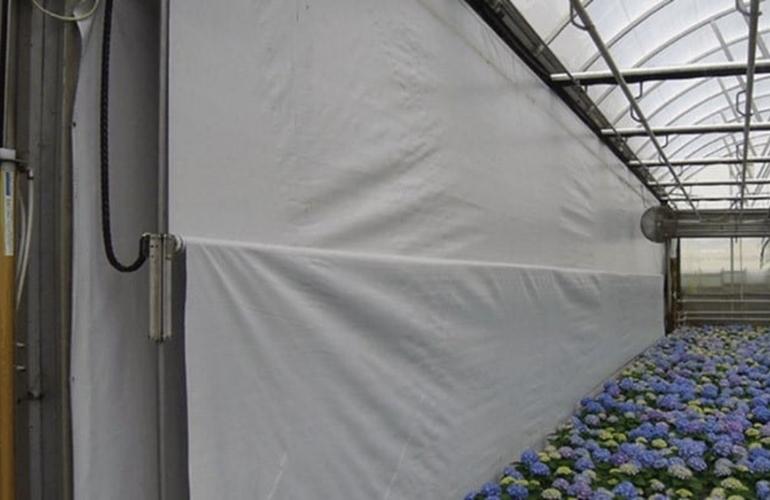 energy curtains for industrial greenhouses